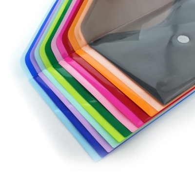 Mapa plastic Office Box, ColorLine, A4+, prindere tip arici V-LOCK, diverse culori